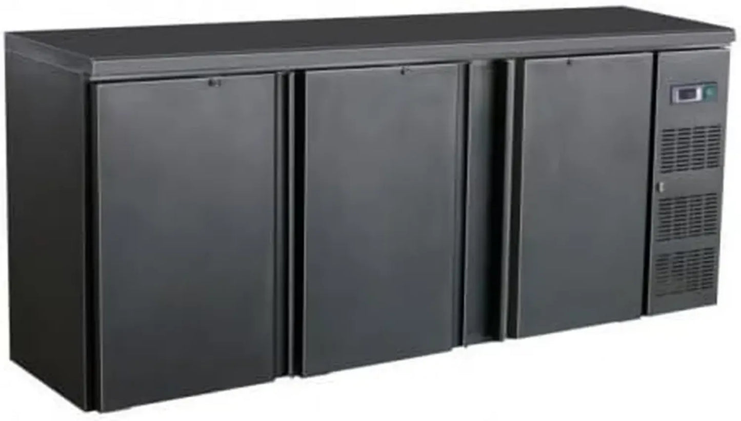 Réfrigérateur de Bar Arrière 537 L - Portes Pleines - Combisteel