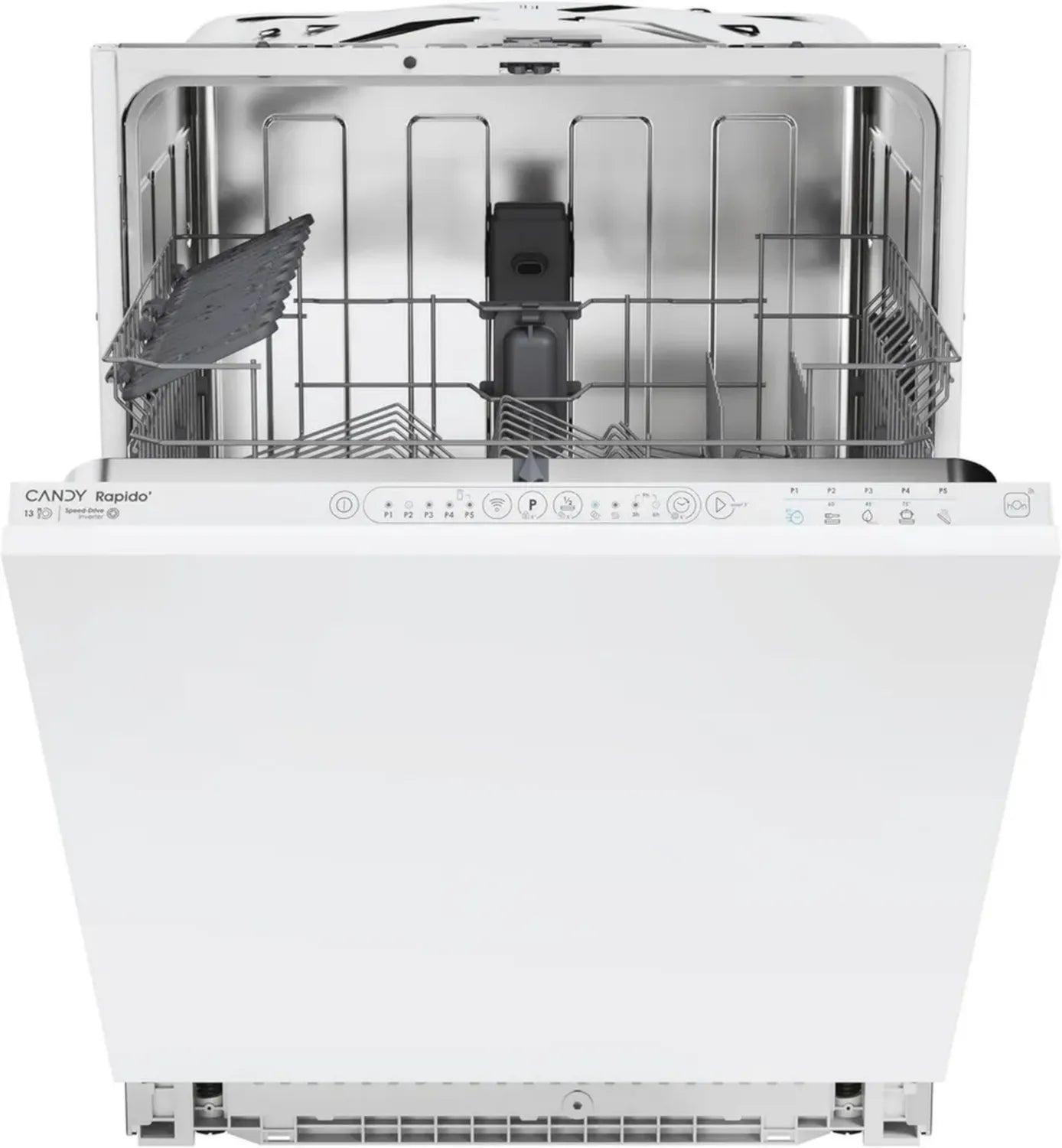 Lave-vaisselle 60 cm Candy CI3E7L0W2 - Fonctionnement efficace