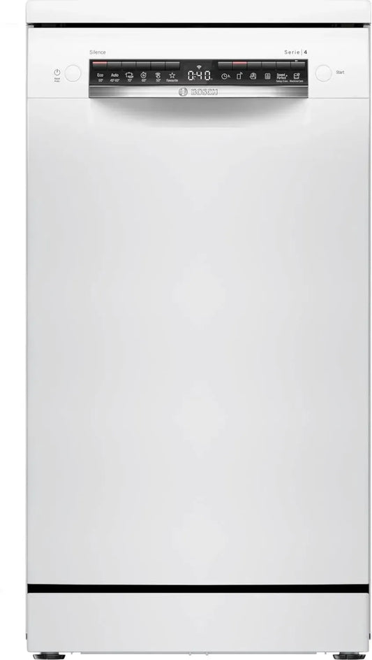 Lave-vaisselle Bosch Série 4 45cm Pose-libre Blanc