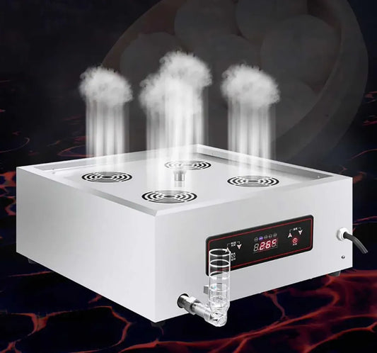 Cuiseur vapeur électrique multifonction avec paniers sans BPA, alarme anti-ébullition à sec, pour usage commercial