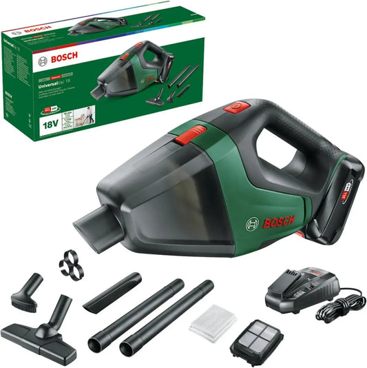 Aspirateur sans fil Bosch UniversalVac 18V avec batterie 2,5 Ah