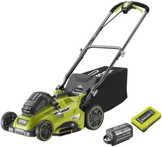 Tondeuse sans fil 36V avec batterie 6,0Ah et chargeur, largeur de coupe 40cm