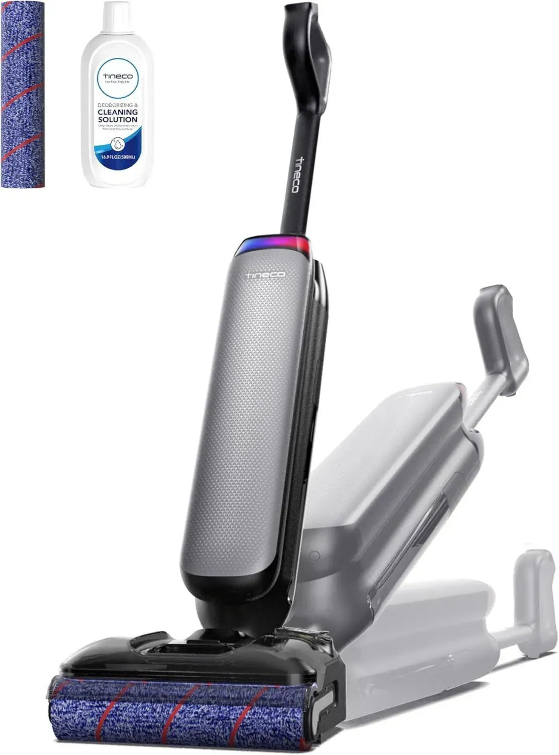 Tineco Floor One S7 Artist - Aspirateur Balai Laveur Sans Fil, 22 kPa, Nettoyage Double Bord, Autonomie 50 Min, Flexibilité 180°, Séchage Rapide 85°C, Design Anti-Enchevêtrement