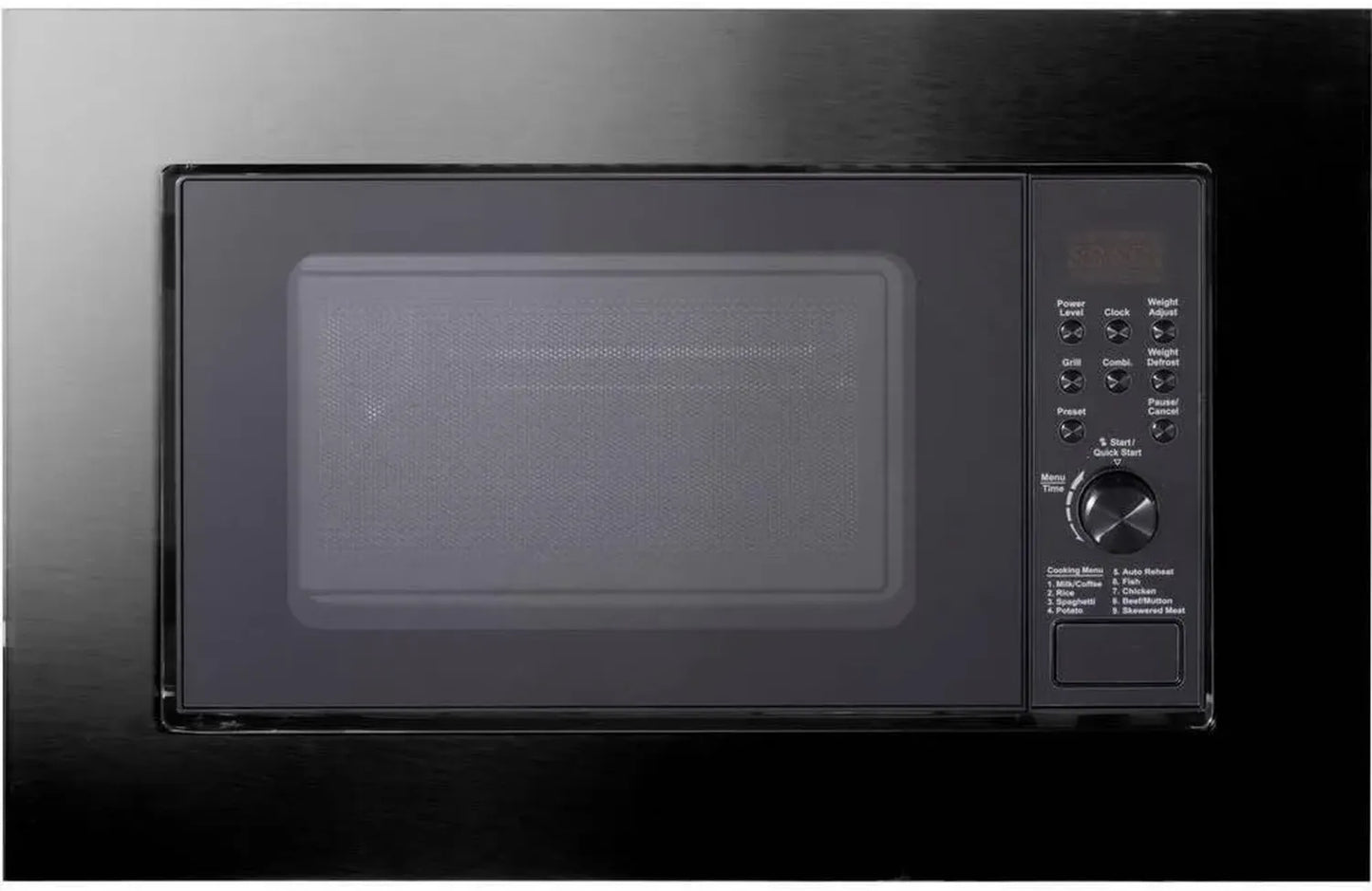 Micro-ondes encastrable Silva-Homeline EBM-G 20.9 avec grill et décongélation, 9 programmes automatiques