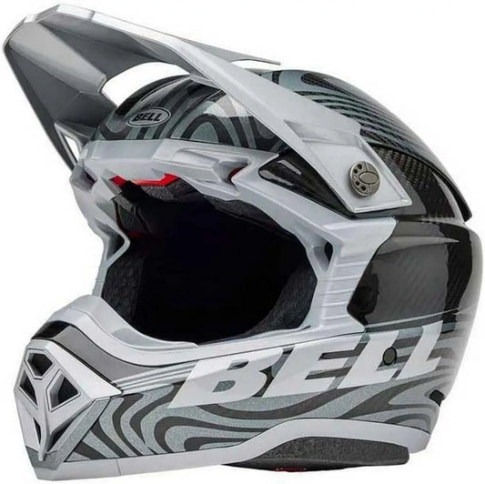 BELL Casque de Moto MOTO-10 Spherical Cortex Argent/Gris Taille L ECE6