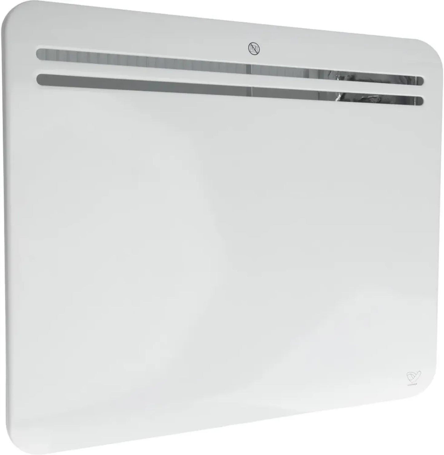 Radiateur WiFi à Inertie Sèche en Fonte Blanc - 750W