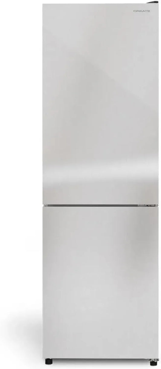 Réfrigérateur Combiné Inox 231L - No Frost, Antibactérien, Commande Tactile