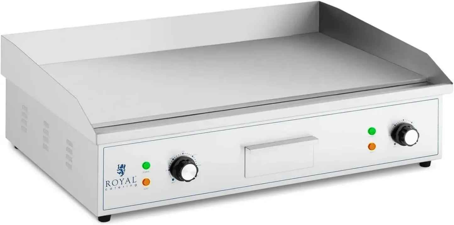 Plancha Électrique Professionnelle 4400W pour Restaurant et Barbecue Extérieur