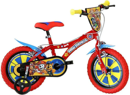 Vélo Enfant 35,6 cm Thème Pat' Patrouille - Dino Bikes